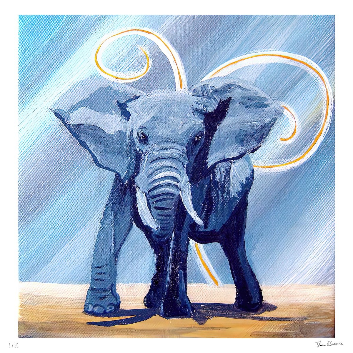 Emerald Steps number and signature