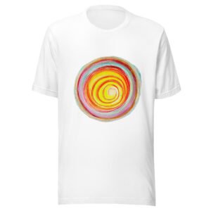 Radiant Spiral – T-shirt unisex in edizione limitata di Ilaria Berenice
