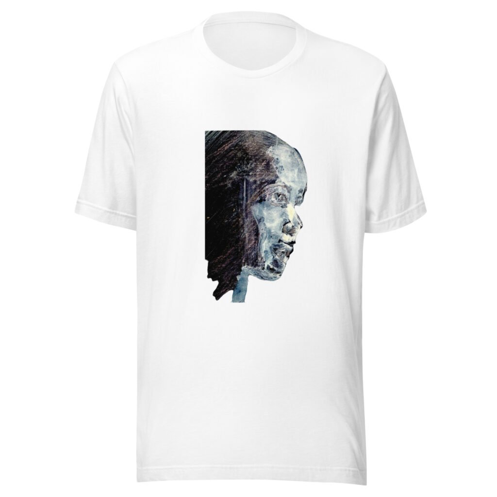 Echoes in Blue– T-shirt unisex in edizione limitata di Ilaria Berenice