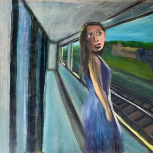 Reflection - Painting by Ilaria Berenice