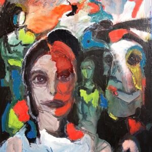 Presences - Painting by Paolo Amoretti and Ilaria Berenice