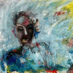 Traces of Silence - Painting by Paolo Amoretti