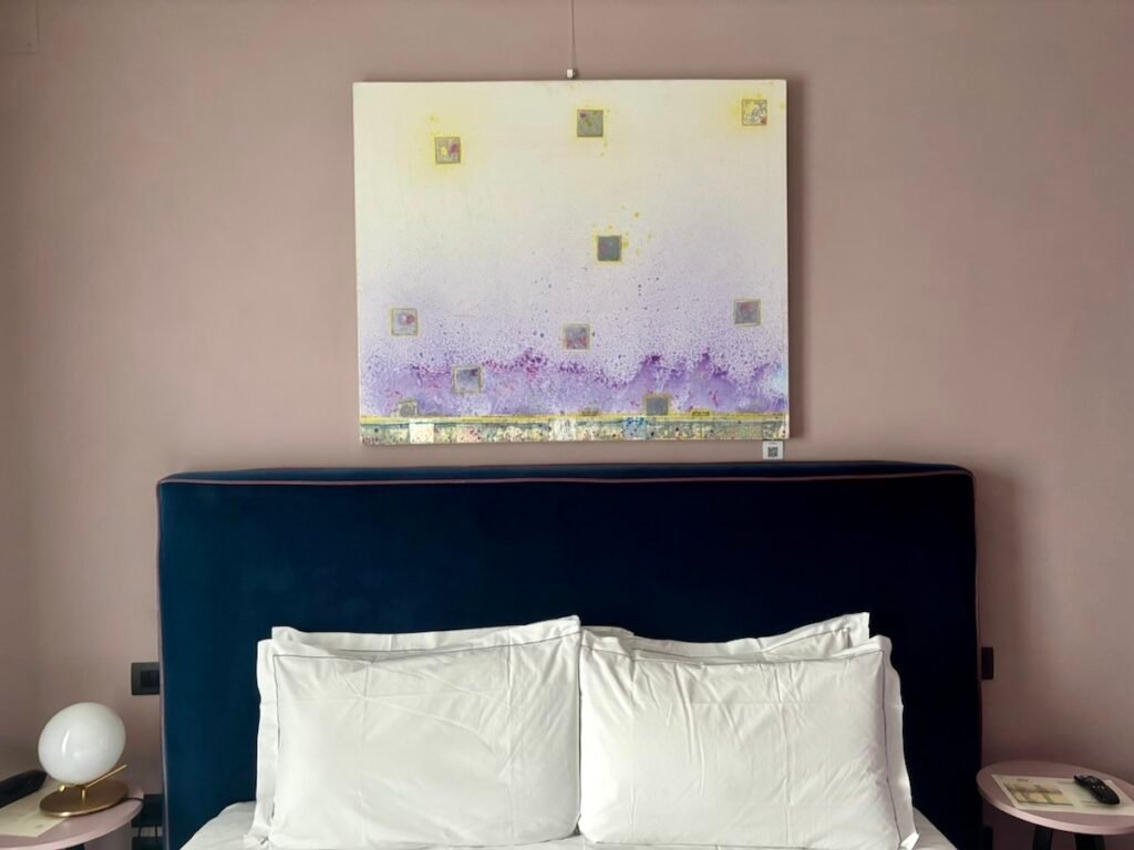 From the Sea of Consciousness - painting by Ilaria Berenice at Capriccio Art Hotel